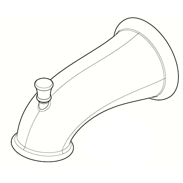 Pfister Pfister Tub Spout 920524A Zoro